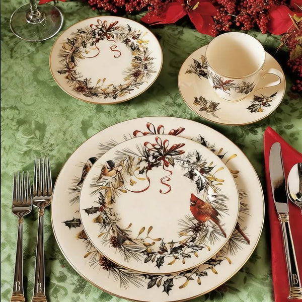 5-Piece Winter Greetings Place Setting