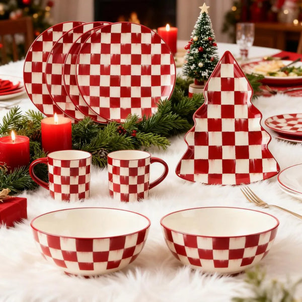 Christmas Stoneware Dinnerware – Bring Festive Cheer to Your Holiday Table